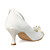  SILVESTRA - Closed Toe Bryllup Brude- Spool Hæl Lisser