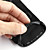  douce en velours pochette housse de protection sac de transport pour Nokia N8 (Noir)