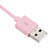  Cavo universale, colorato, per iPad 2, iPhone 3G, 3GS e 4 - Rosa