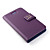 PU de protección ultrafinos Funda de piel para el iphone 4 (morado)