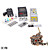  mini tattoo kit met een tattoo pistool / guns power / buis / naald