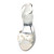  tomaia in raso tacco medio peep-dita dei piedi con scarpe da sposa bowknot nuziale (0.984-r-059)
