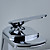  Contemporary Waterfall Bathroom Sink Faucet (Chrome Finish)