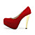  Suede Upper Closed-toes High Heel Fashion Shoes
