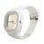  Reloj Pulsera Deportivo de Correa de Silicona - Panel Plateado