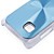  Fingerprint Aluminium Back Shell Cell Phone Protective Case for Nokia C5-03 - Light Blue