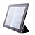  Etui en Cuir PU pour iPad 2, Activation Marche/Veille Automatique - Noir