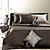  Tiger Lucas® Modal 300 Thread Count 3-piece King-size Duvet Cover Set (Chocolate)