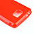  protection en TPU pour Samsung Galaxy S i9100 ⅱ - rouge translucide
