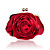  bellissime borse in raso sera / frizioni colori più disponibile