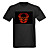  lyd og musik aktiveres spektrum VU-meter el visualizer ledede t-shirt (4 * aaa)