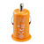  1000mA mini usb sigaretta caricabatteria per auto per iPhone / iPod / cellulari - arancio