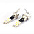  12 LED SMD brouillard voiture h3 ampoule de lampe blanche (lumière constante / stroboscope)