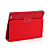  vermelho 2 em 1 capa protetora de couro de crocodilo para ipad2