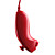  Remote MotionPlus and Nunchuk Controller with Case for Wii/Wii U (Red)