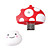  8 GB de dibujos animados de setas una memoria usb (blanco)