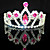  lega bella con strass tiara wedding bridal / copricapo