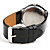  Elegante orologio al quarzo, cinturino nero