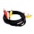  1,2 mètres RCA vidéo et câble stéréo du signal audio