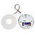  Photoelectric Smoke and Heat Detector with 85dB Horn Alarm Sound