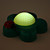  Novelty Flower LED Light with ladybug (Green)