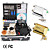  2 roterende tattoo guns kit met mini power