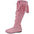  Velvet Upper Flat Heel Knee High Boots With Lace-up/Tassel Honeymoon Shoes More colors Available