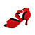  moda in tessuto rosso superiore scarpe da ballo scarpe da ballo latino per le donne
