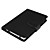  kunstlederen deksel van de behuizing met standaard voor 7 inch tablet pc - zwart