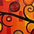  Hand-painted Abstract Oil Painting with Stretched Frame - Set of 5