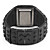  bloc de conception des briques bracelet au poignet avec la lumière la nuit (noir)