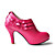  gamuza cono botines talón con volantes zapatos de fiesta / noche, más colores disponibles