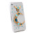  Stylish Translucent Case with Crystals for iPhone 4 (Moon)