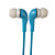  elegante, di alta qualità auricolari, cavo di 1,2 m, 3,5 mm (blu)