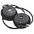 prima ajustable bluetooth manos libres estéreo altavoz de los auriculares (negro)