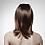  Capless 100% human hair halflang stijl haar bob pruik 5 kleuren om uit te kiezen
