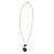  35mm*35mm Colourful Acrylic Alloy Necklace