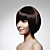  capless 100% cheveux humains courte de style Bob perruque de cheveux 5 couleurs au choix