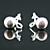  925 Sterling Silver With Freshwater Pearl Stud Earrings (More Colors)