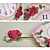  rosa reloj de pared de resina de silencio