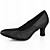 zwart lederen bovenkant van vrouwen ballroom pactice dansschoenen moderne schoenen