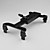  360 Degree Rotation Suction Car Bracket for iPad, iPad 2, The new iPad, P1000, P7510 and More