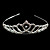  gorgeous Strass Hochzeit Braut Diadem / Stirnband / Kopfstück
