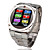  brillante - 1.6 pulgadas del teléfono celular reloj (bluetooth, reproductor de MP3/MP4)