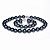  AA + conjunto de joyería de perlas - collar, pulsera y aretes (más colores)