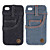  Jeans Cover Hard Case for iPhone 4 / 4S (Side Pocket)