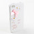  Etui Total pour iPhone 4/4S (Avant et Arrière) - Ruban Rose & Oiseau Mignon