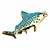  16GB Shark Shaped USB Flash Drive (Gold)