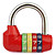 Mini Colorful 4-digit Combination Lock