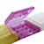 impermeabile batteria in plastica traslucida per AA / AAA batteria (5 colori confezione casuale)